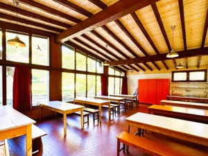 Camp Campo Pestalozzi Dining and lounge room