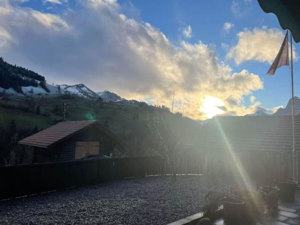 Chalet im Grünen Aussicht