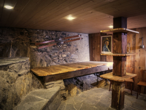 Group accommodation Pfründhaus Dining and lounge room