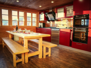 Group accommodation Pfründhaus Kitchen