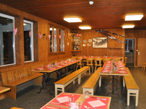 Ferienhaus Schwyzerhüsli Esszimmer