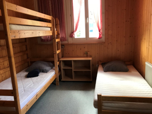 Ferienhaus Schwyzerhüsli Schlafzimmer