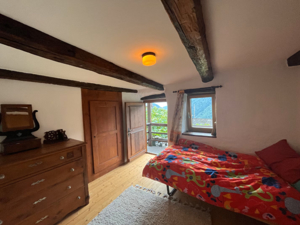 Ferienhaus Wild Valley Ticino Bello Schlafzimmer