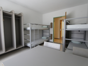 Gruppenhaus SJBZ Haus B Schlafzimmer