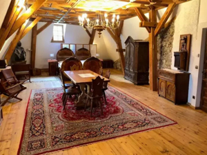 Group accommodation Schloss Neuhaus Common room