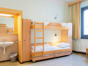 Jugendherberge Wien Brigittenau Schlafzimmer