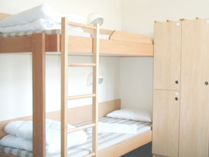 Jugendherberge Wien Brigittenau Schlafzimmer