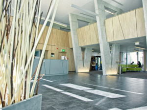 Jugendherberge Brigittenau Youth Palace Eingansbereich