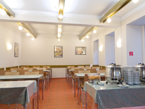 Jugendherberge Wien Myrthengasse Esszimmer