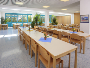 Jugendherberge Linz Esszimmer