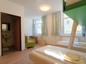 Jugendherberge Bad Ischl Schlafzimmer