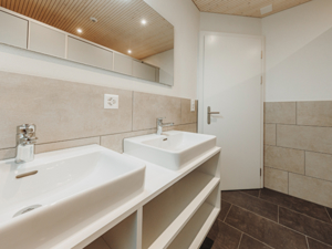 Ferienhaus am See Badezimmer