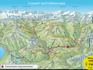 Maison de vacances Saanenmöser Situation