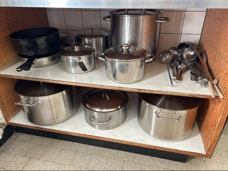 Group accommodation Mullern Kitchen