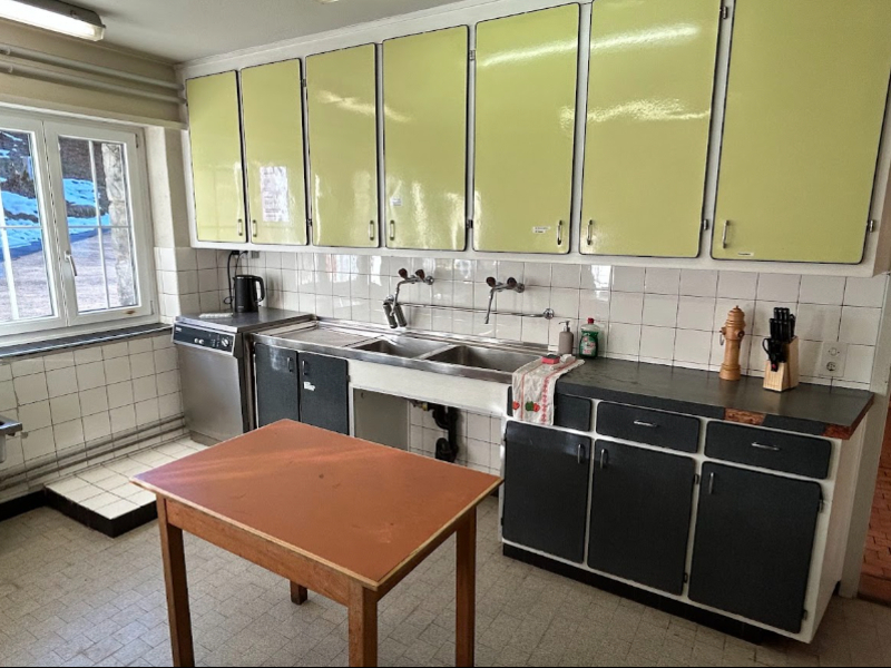 Group accommodation Mullern Kitchen