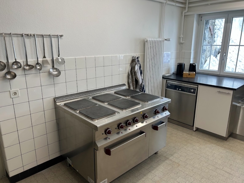 Gruppenhaus Mullern Küche