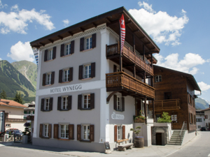 Hôtel Wynegg Vue de la maison été