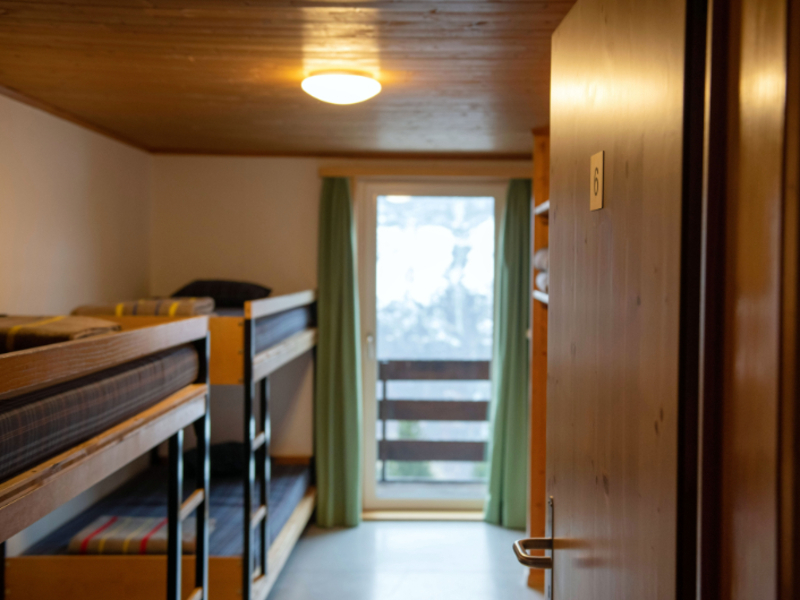 Skihaus Empächli Schlafzimmer