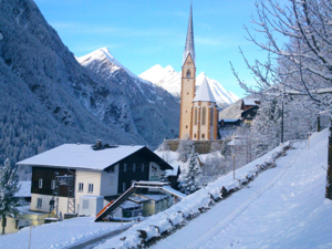 Auberge de Jeunesse Heiligenblut Vue de la maison hiver