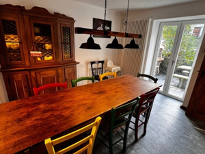 Ferienhaus Casa Sciresée Esszimmer