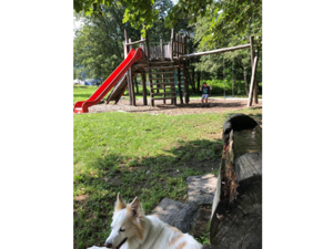 Ferienhaus Casa Sciresée Spielplatz