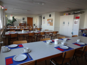 Maison de groupes Prägelz Salle à manger