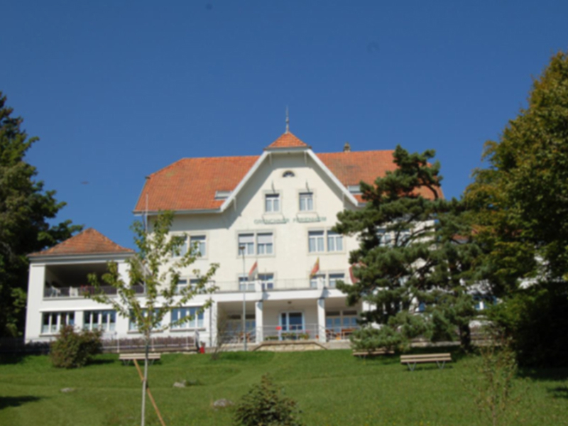 Maison de groupes Prägelz Vue de la maison été