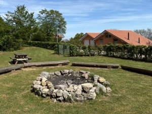 Holiday hostel Prägelz House view summer