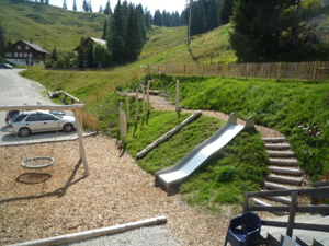 Mountain hut Selital Playground