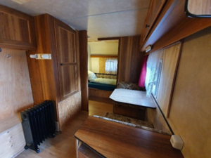Camping Le Chandelier Chalets & Wohnmobile Bedroom