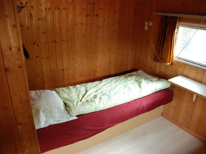 Camping Le Chandelier Chalets & Wohnmobile Bedroom