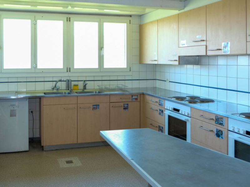 Boyscout camp Hentschenried Spiez Kitchen