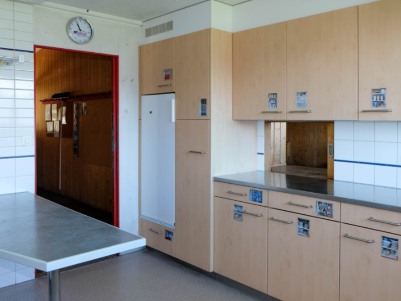 Boyscout camp Hentschenried Spiez Kitchen