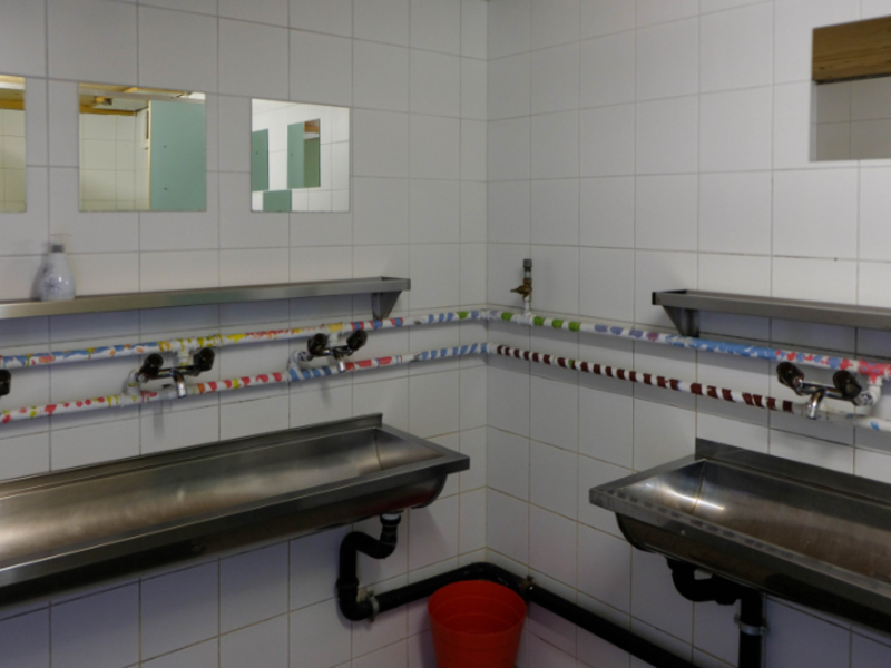 Boyscout camp Hentschenried Spiez Sanitary facilities