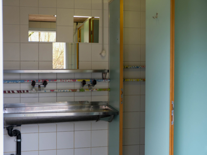 Boyscout camp Hentschenried Spiez Sanitary facilities
