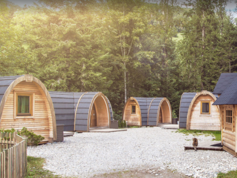 Camping PODhouse - Holziglus Vue de la maison