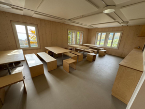 Pfadiheim Haselhaus Ess- und Aufenthaltsraum