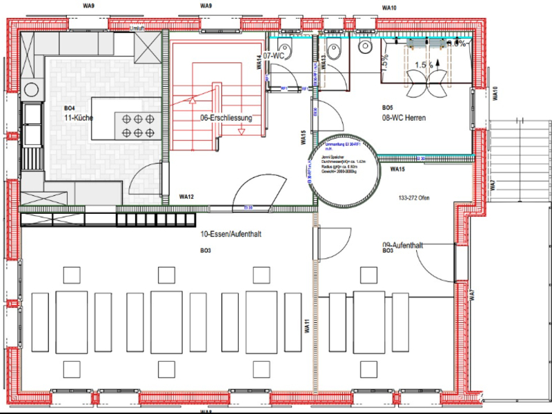 Pfadiheim Haselhaus Grundriss