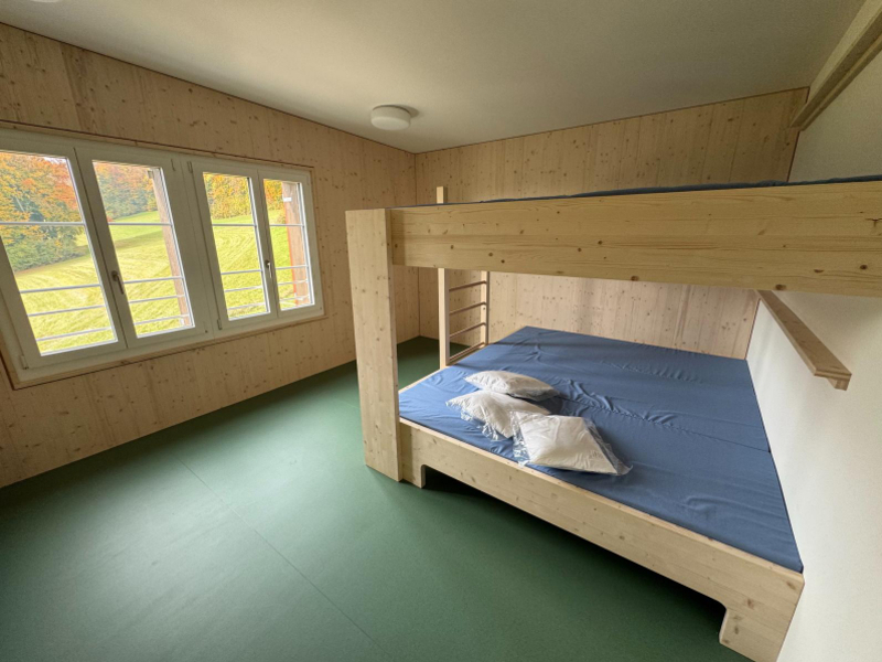 Pfadiheim Haselhaus Mehrbettzimmer