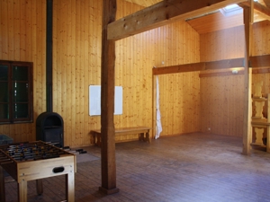 Gruppenhaus Colonie la Chotte Esszimmer