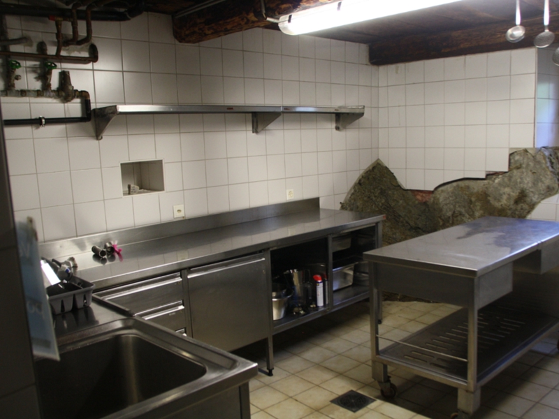 Maison de groupes Colonie la Chotte Cuisine