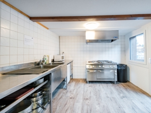 Group accommodation Allalin Kitchen