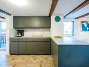 Group accommodation Allalin Kitchen