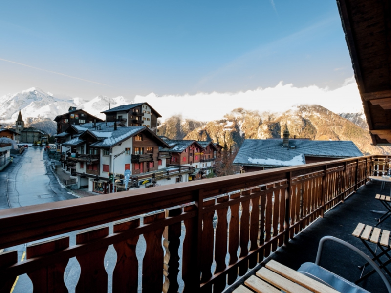 Gruppenhaus Allalin Lage