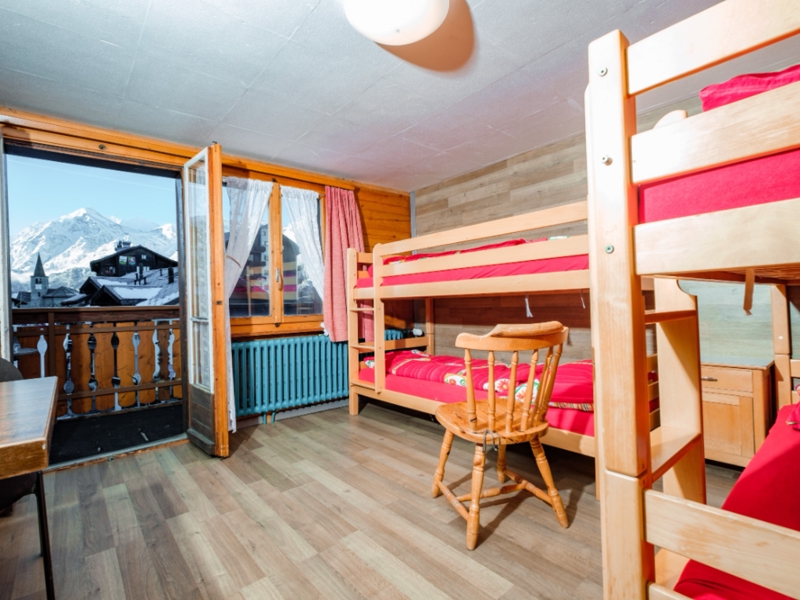 Gruppenhaus Allalin Mehrbettzimmer