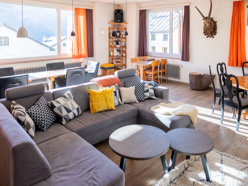 Chasa Macun Wohnzimmer