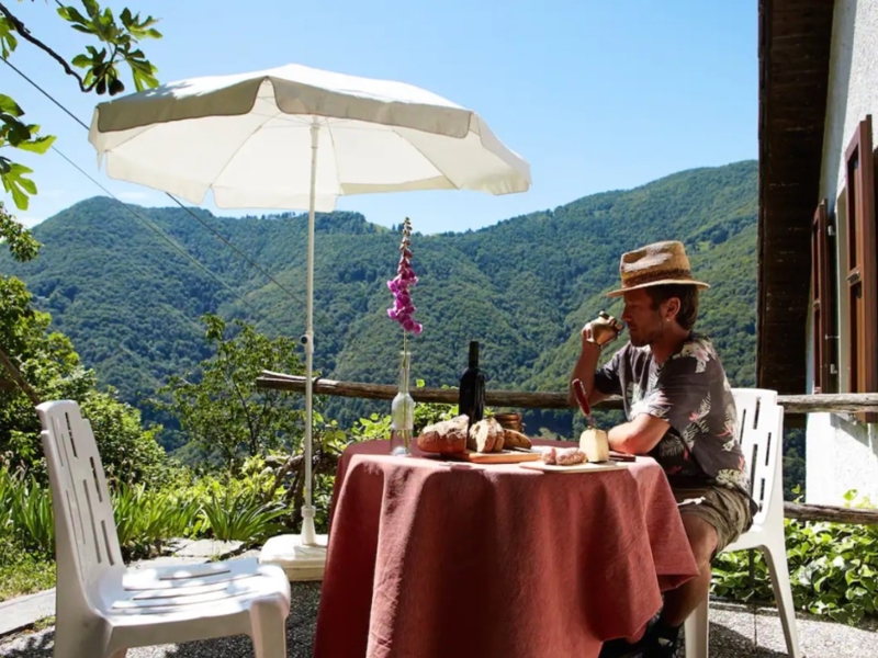 Ferienwohnung Wild Valley Secluded Apartment 1 Terrasse