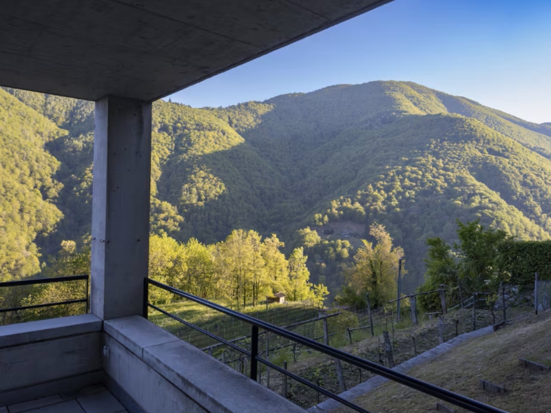 Ferienhaus Wild Valley Architettura Aussicht