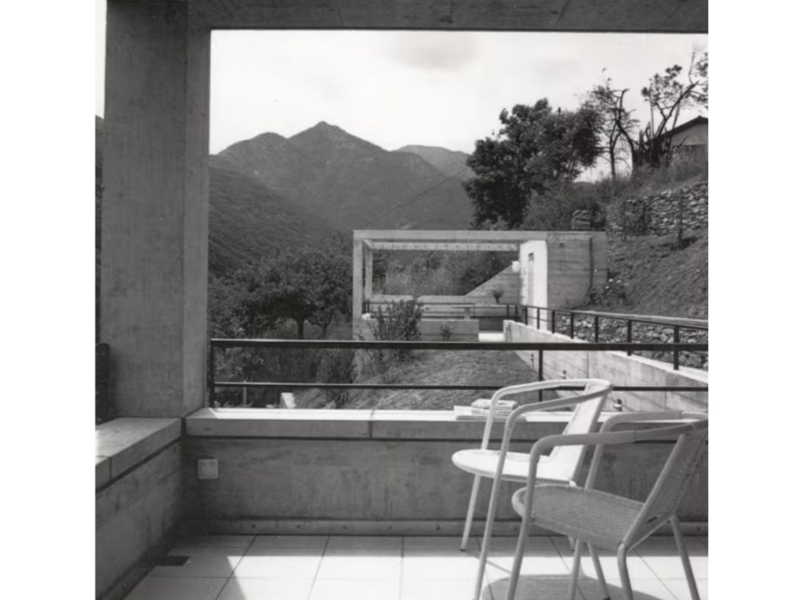 Ferienhaus Wild Valley Architettura Balkon