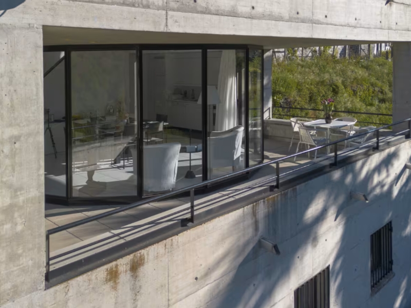 Ferienhaus Wild Valley Architettura Balkon